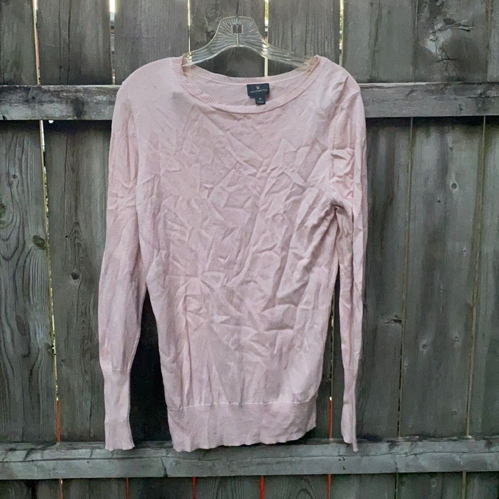 Worthington pale pink light sweater sz. M